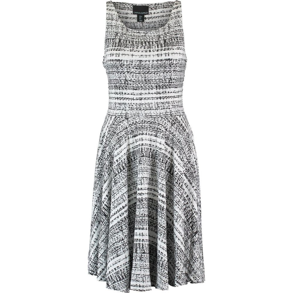 Cynthia Rowley monochrome mini dress